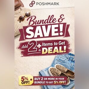 Bundle & Save - 5% OFF 2+ Items!